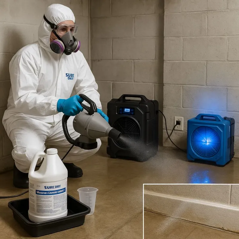 Sanitization and Odor Removal process in Jasper, IN
