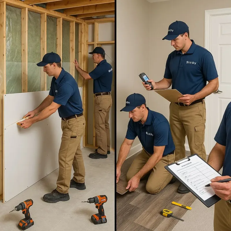 Repairs and Reconstruction process in Jasper, IN